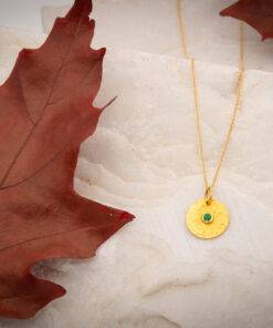 Κολιέ με σφυρήλατο δίσκο